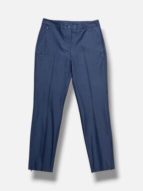 J.Lindeberg Women's Blue Mid-Rise Pia Pants Size 27